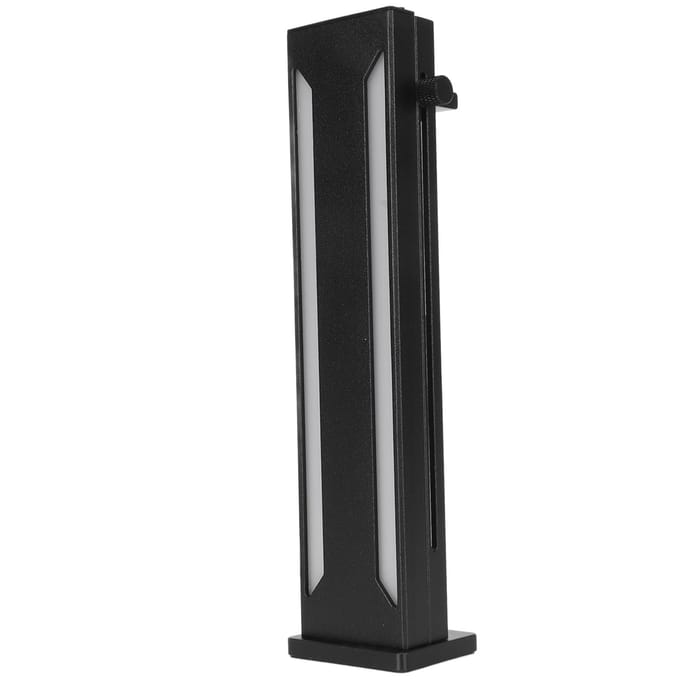 GPU Ondersteuningsbeugel ARGB Aluminiumlegering Magnetische Basis Schuifbaar Verstelbare GPU Houder voor Desktop Grafische Kaart zwart