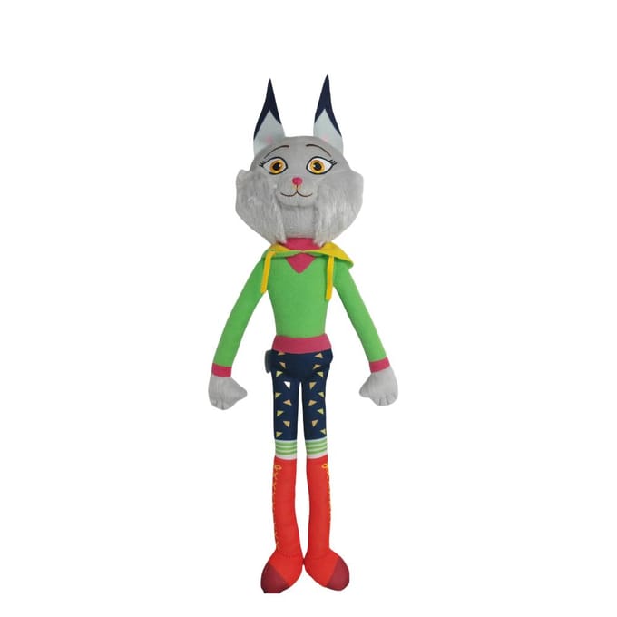 Nieuwe Sing 2 Figuur Nooshy Speciale Pluche Speelgoedpop 40cm Knuffel voor Kinderen Pop blauw