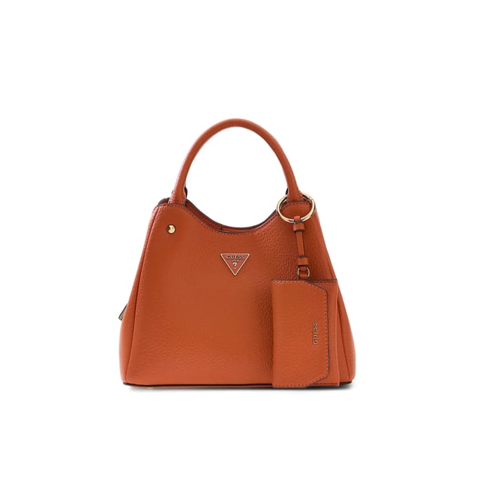 GUESS schoudertas handtas Lorella Girlfriend Tote Bag Ginger oranje