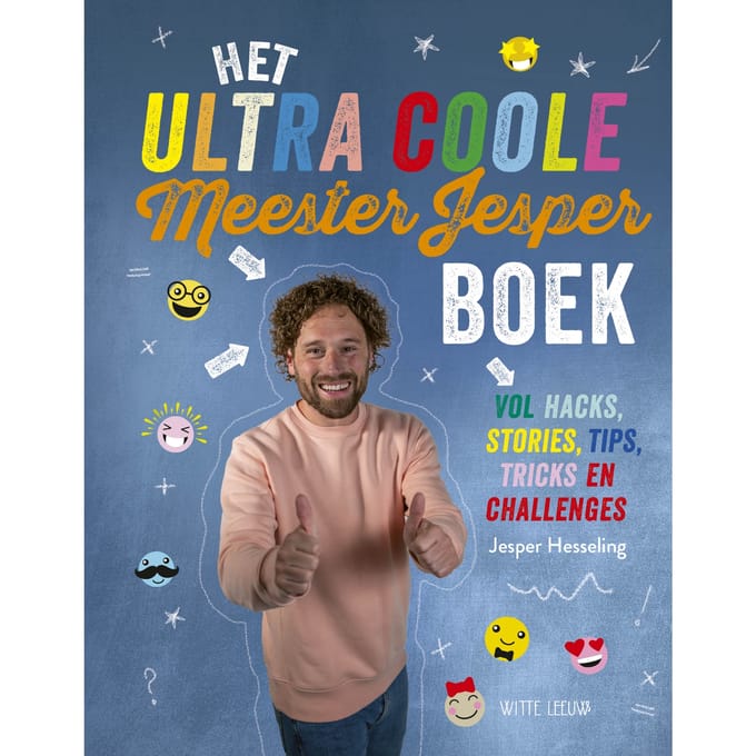 Het ultra coole Meester Jesper boek Educatieve boeken (spelletjes en raadsels)