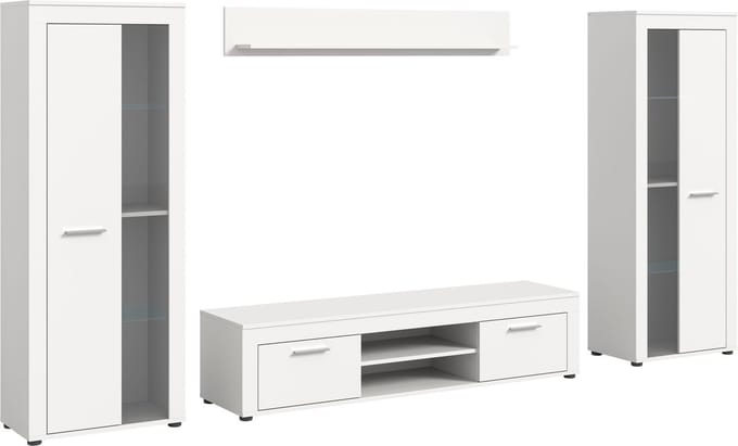 Jam wandkast J28 systeem wit.