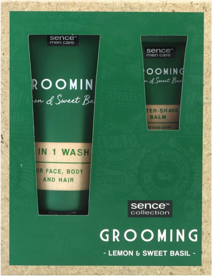 Sence Collection Geschenkset Timeless Memories 3 in 1 Wash + Aftershave Balsem 1 set
