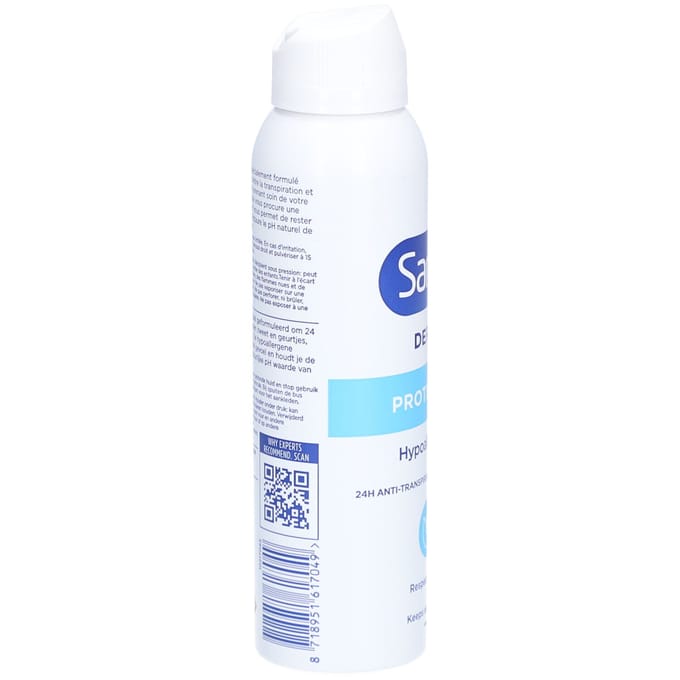 Sanex Dermo - Deodorant Spray - Hypoallergeen - Anti-Transpirant - 150 ml - 1 stuk