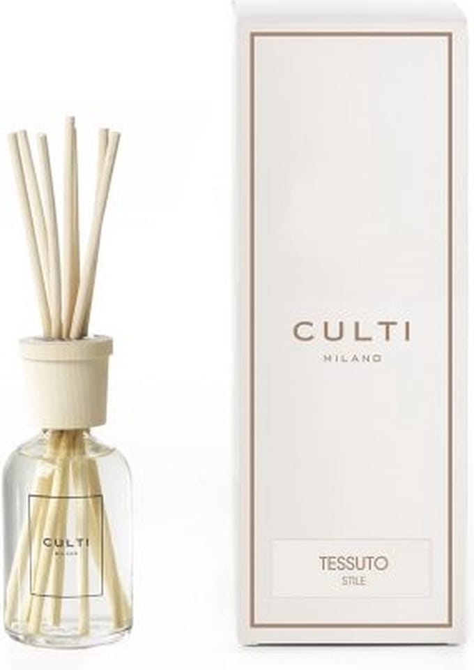 Culti Stile Classic Tessuto Geurstokjes White 100ml