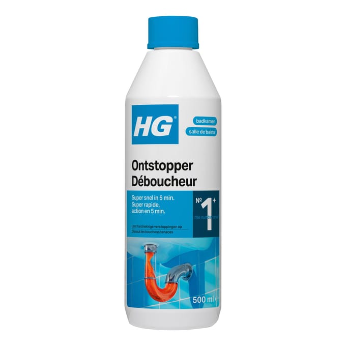 HG vloeibare ontstopper 500 ml 500ml