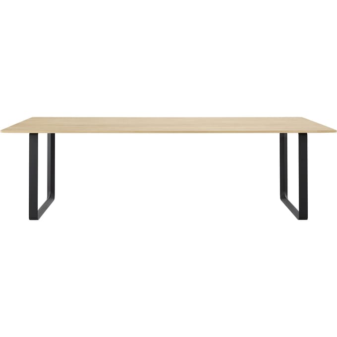Muuto - 70/70 tafel - eiken - zwart - XL - beige