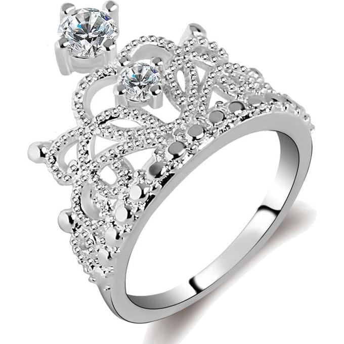 Europese en Amerikaanse Hand Sieraden Kroon Ring voor Vrouwen No. 9