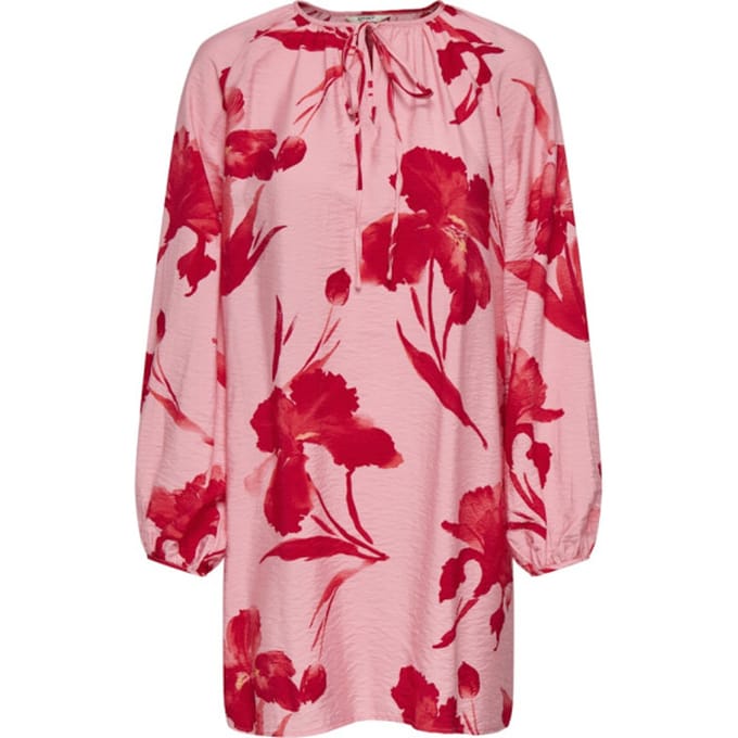 ONLY - ONLHYACI L/S STRING SHORT DRESS WVN - Meisjes - Mini jurken
