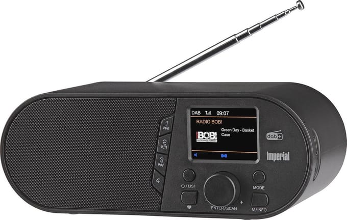Digitale Radio met DAB+, FM, Bluetooth en Kleurendisplay