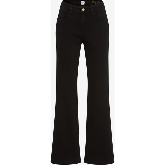 Brax Dames Jeans  Style MAINE CLEAN BLACK BLACK, denim zwart, maat 46