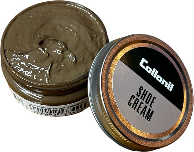 Shoe creme pepper - 344 - Collonil leer poets leervet