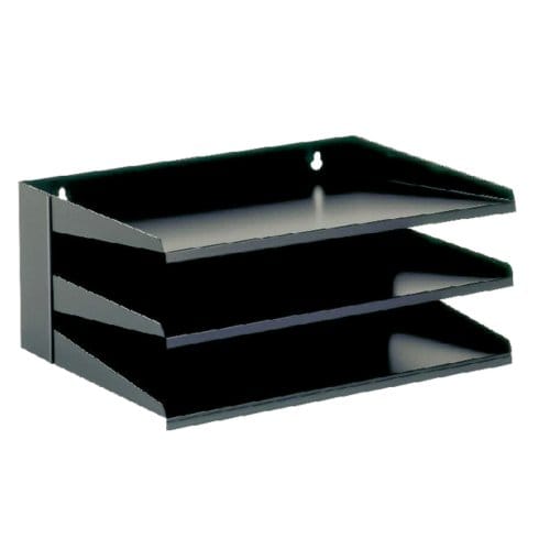 Sorteerrek Vepa Bins 3 delig zwart