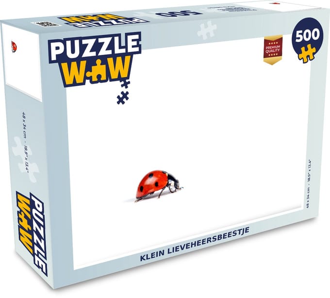 Puzzel Klein lieveheersbeestje - Legpuzzel - Puzzel 500 stukjes