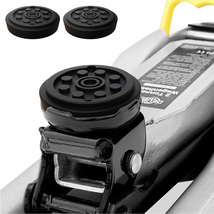 Deuba® 3x Rubberen Pad Blok universeel 39,5/36 x 15,5 mm voor Autokrik Hefbrug