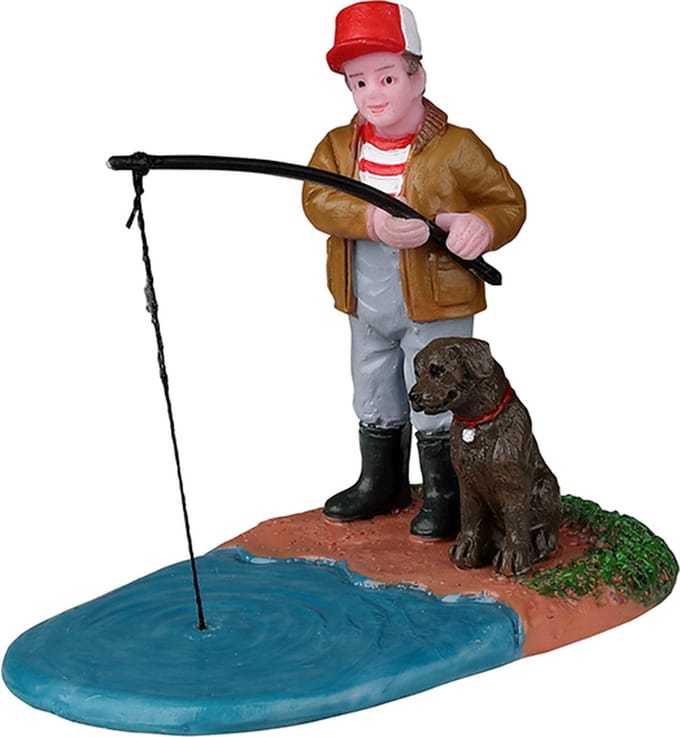 Lemax - Gone Fishin' - Kersthuisjes & Kerstdorpen
