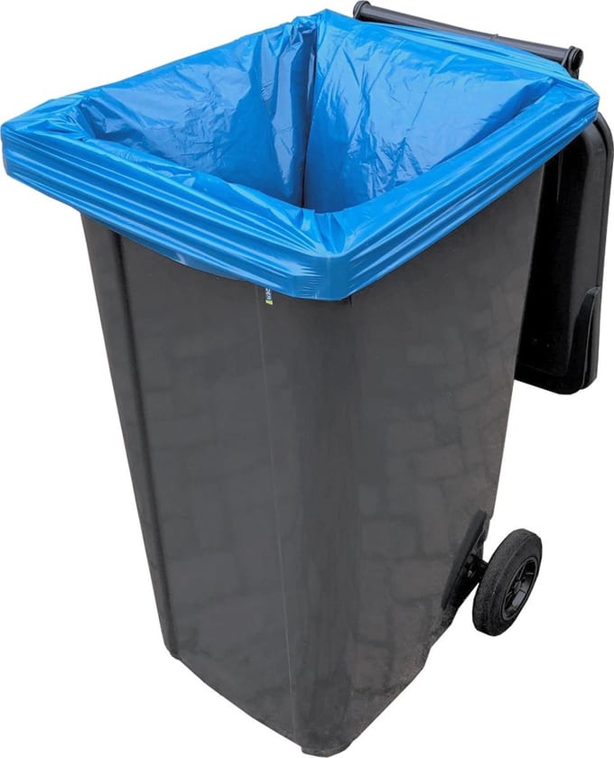 Recofix premium 240 Liter Containerzak 100 stuks