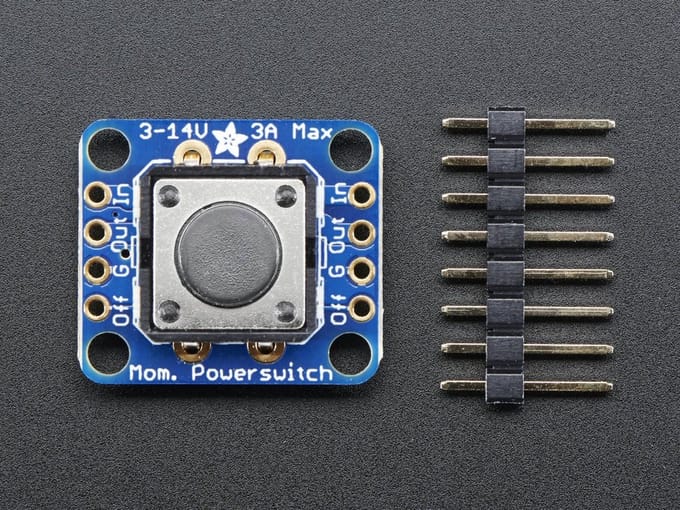 Push-button Power Switch Breakout Adafruit 1400