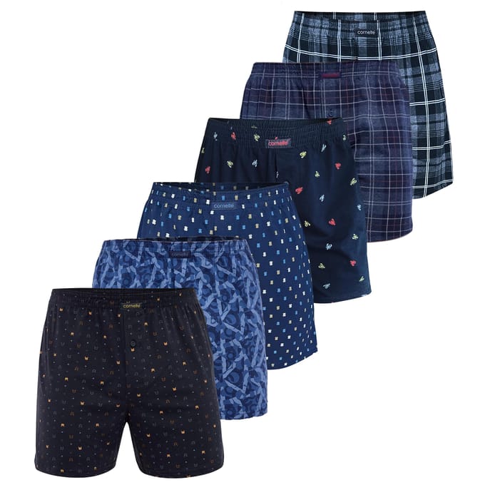Cornette - Bokser Short - Maat M - 6 stuks - Comfort Fit