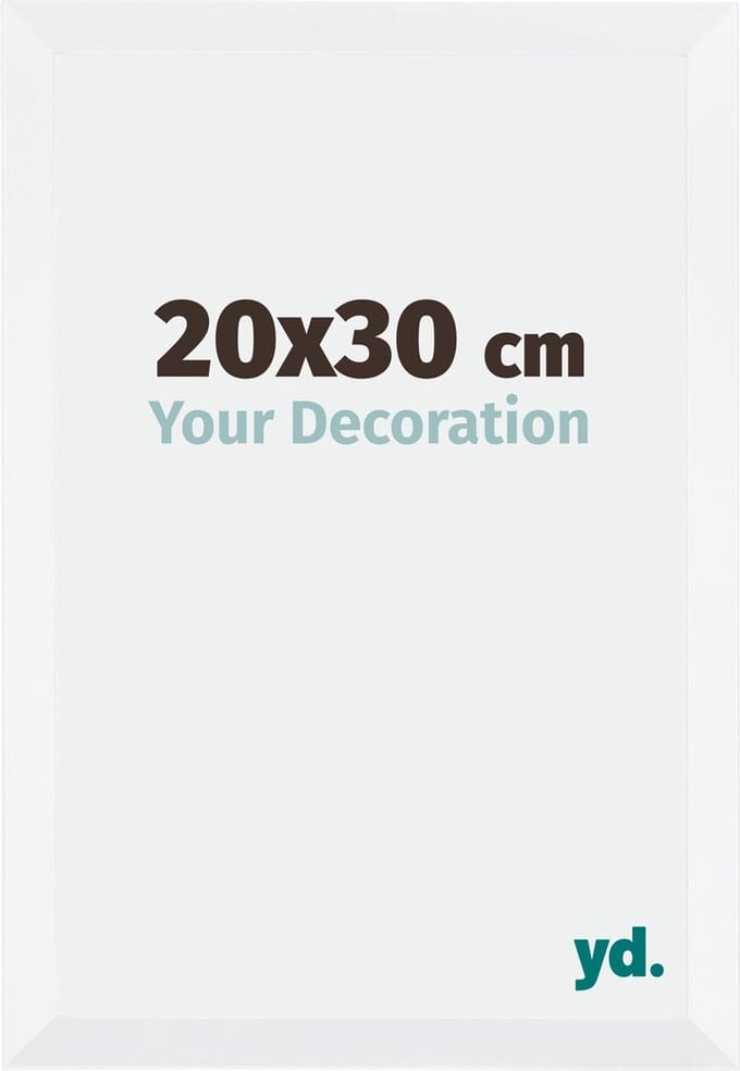 Your Decoration - Fotolijst 20x30 cm - MDF - Wit Mat - Catania