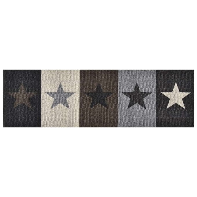 vidaXL - Keukenmat - wasbaar - Star - 45x150 - cm