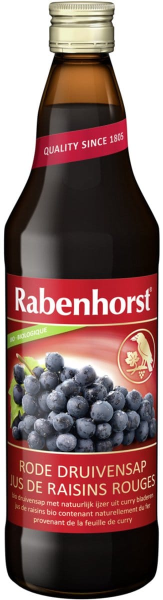 Rabenhorst Druivensap met IJzer 750 ml