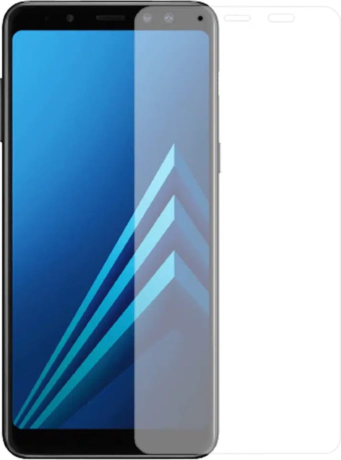 DrPhone MMA - Screenprotector - Veiligheidsglas - Volledig Bescherming - Gehard Glas - Geschikt voor Galaxy A8 Plus