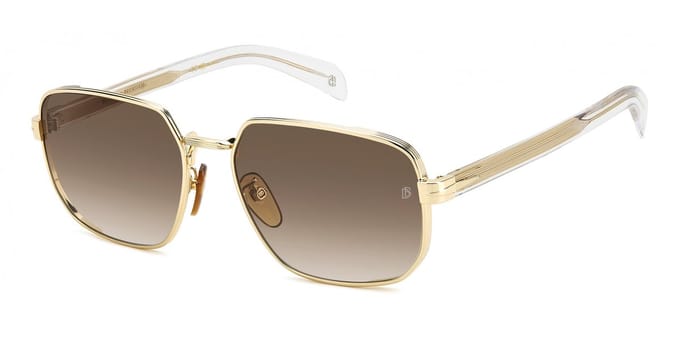 David Beckham DB 7121/G/S Gold crystal 60/18/145 MAN Zonnebrillen