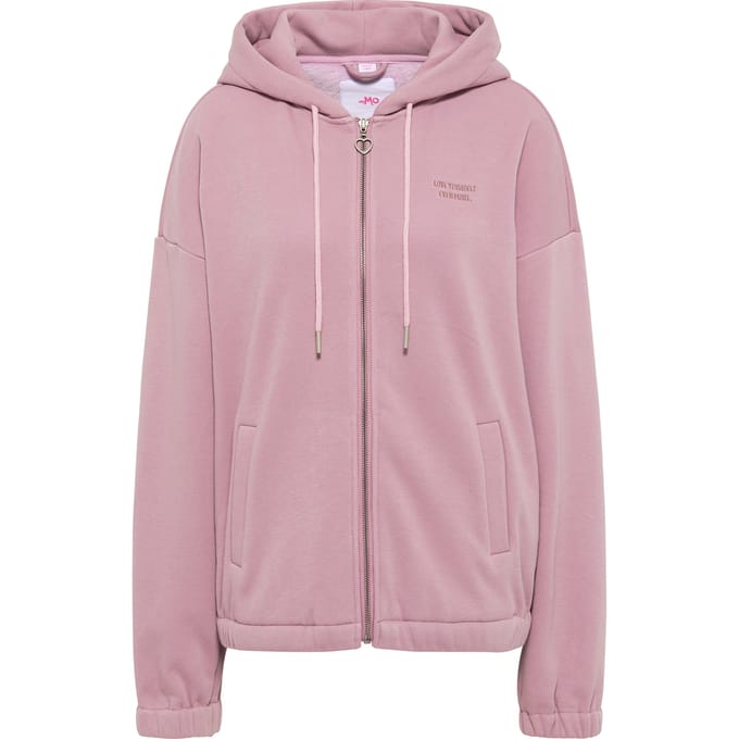 myMo Sweatvest met capuchon Blonda