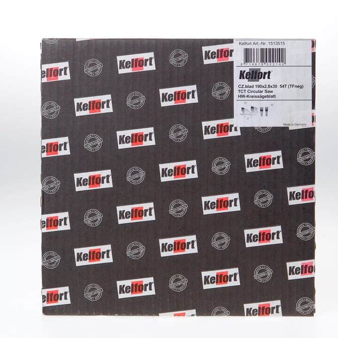 Kelfort zaagblad HM 190x30 - 54-tands (geschikt voor Trespa)