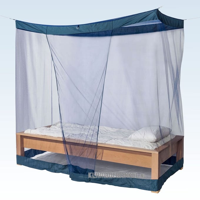 Deconet klamboe - Solo- L200 x B100cm Nachtblauw- 1pers