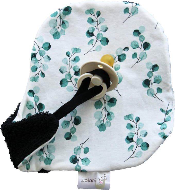 Wallabiezzz Speendoekje - Speenknuffel - Baby - Mintgoen - Eucalyptus