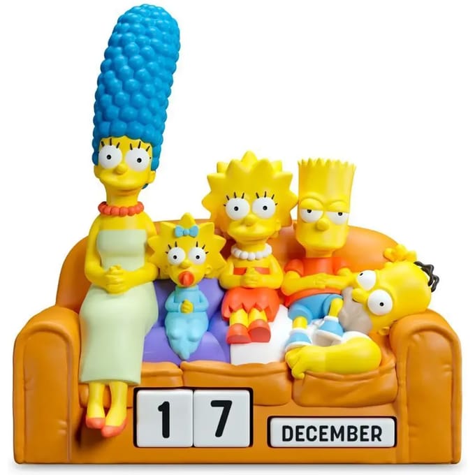 Grupo Erik The Simpsons - Family 3D Perpetual Kalender - Multicolours