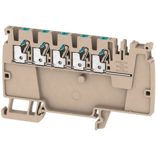 Weidmüller 1988100000 Doorgangsklem 5.1 mm Spanveer Grijs 50 stuk(s)