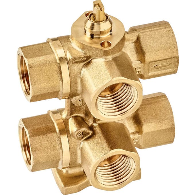 6-Weg Belimo Regelklep Rp1/2 Kvs0.4 ZoneTight R3015-P4-P4-B1