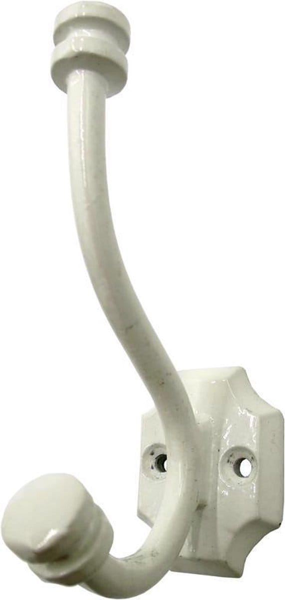 Industrial Hook - Haak - Jashaak en Hoedhaak - Metaal - Wit