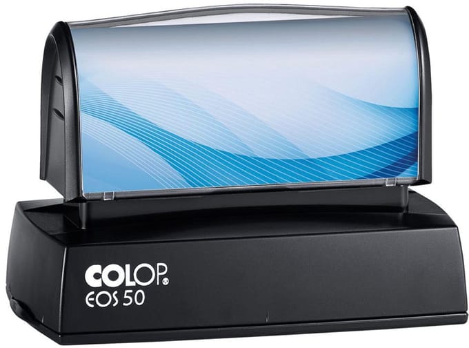Colop doe-het-zelf stempel kit EOS 50 Express | blauw