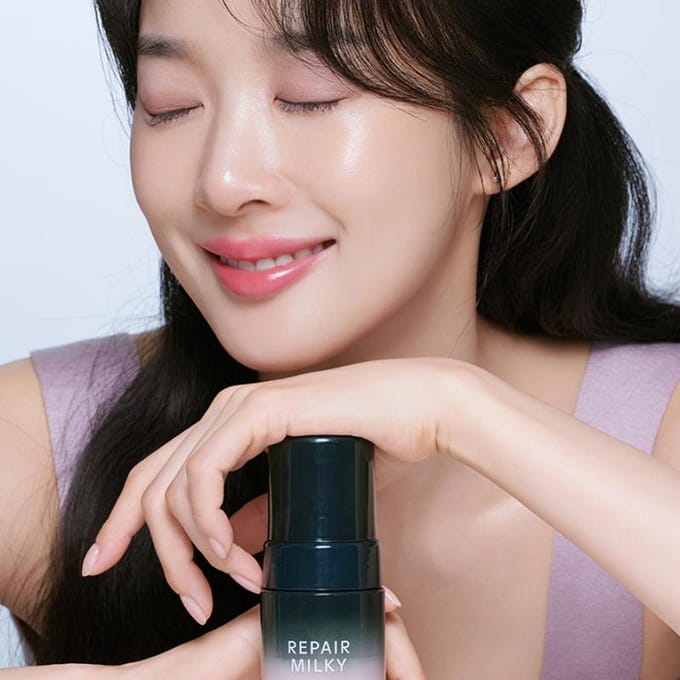 [shaishaishai] Repair Milky Urea Glow Bubble Serum 110ml black