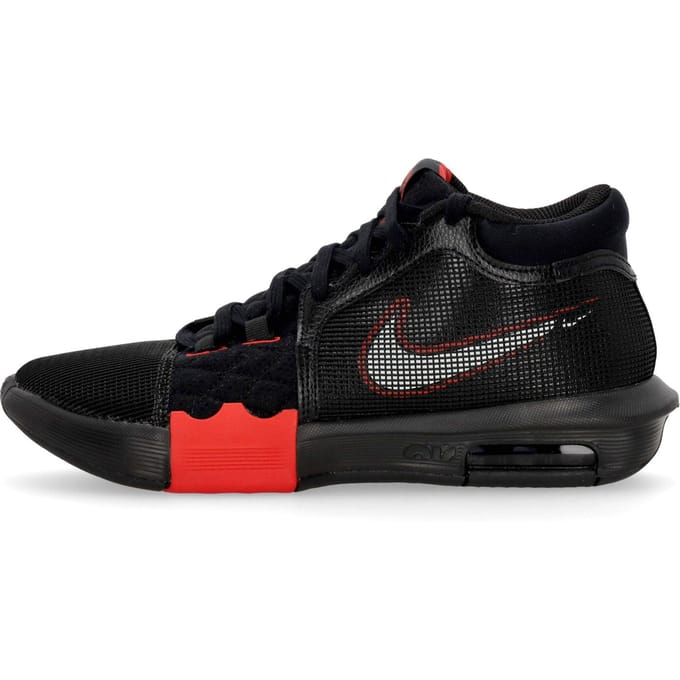 Mannen Basketbal Lebron Getuige Vii Zwart/wit/universiteit Rood