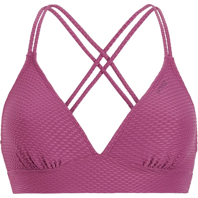 Protest MIXRelaxo - Triangel bikini top Dames - Koordsluiting - Uitneembare vulling - Normale pasvorm - Roze