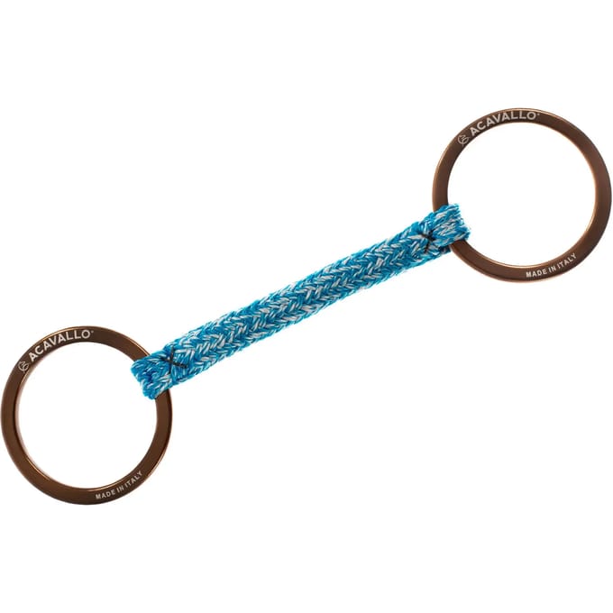 2 ring paardenbit Acavallo Alupro