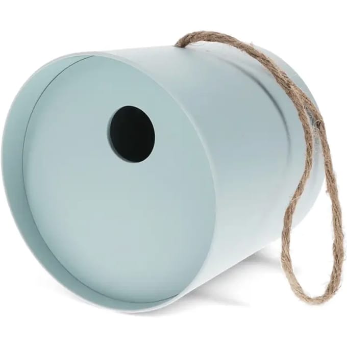 Rex London Rond vogelhuisje van bamboevezel - Blauw