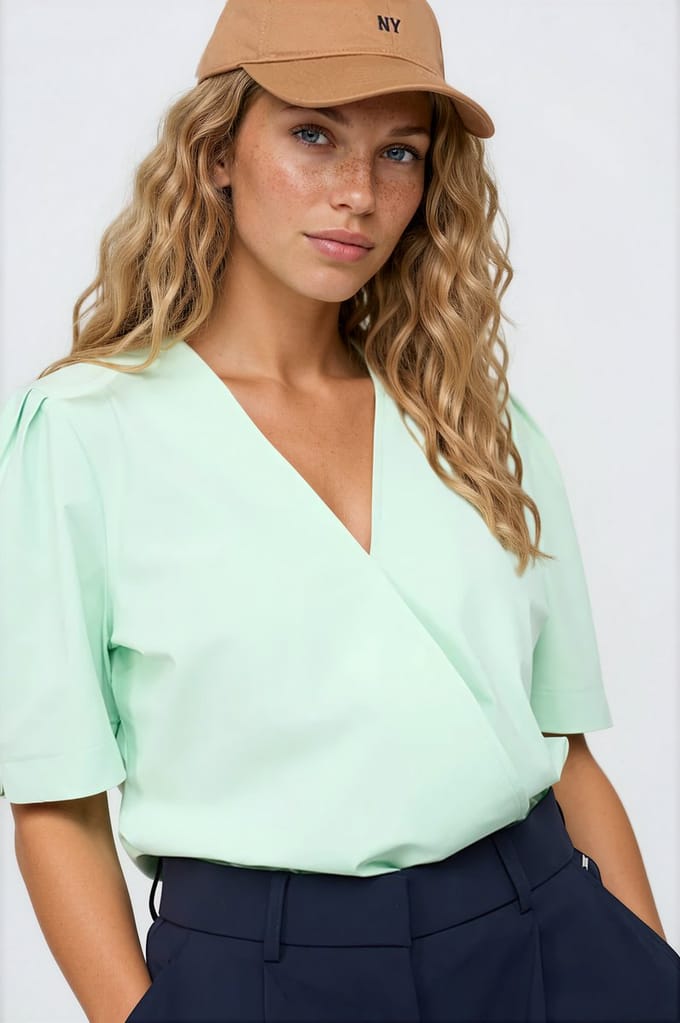 MI PIACE - Travel Top Wrap 202838 Pistachio - Maat : L