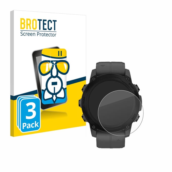 Screenprotector 3 Stuks voor Garmin Descent G1 Beschermglas transparant