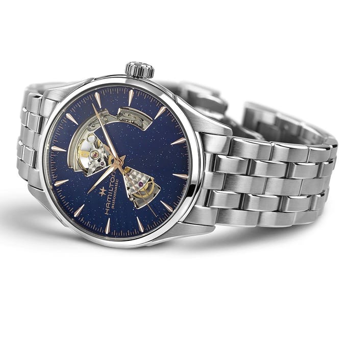 Hamilton Open Heart H32705140 Jazzmaster Open Heart Horloge