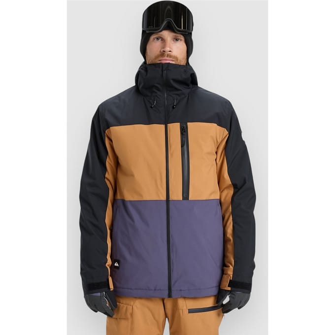 Quiksilver Sycamore Block 10k Jas Bruin S Man