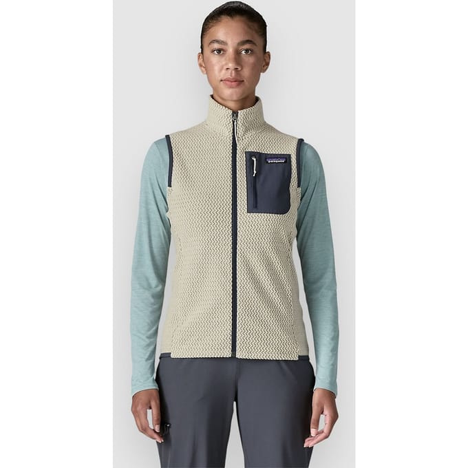 Patagonia R1 Air Bodywarmer wit