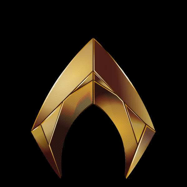 Aquaman Symbol trui - Zwart - M