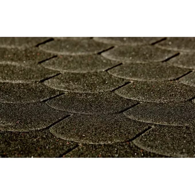 Weka Bitumen Dakshingles Rond Antraciet 3m²