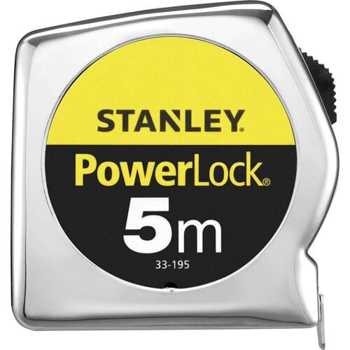 STANLEY PowerLock® 1-33-195 Rolmaat 5 m Kunststof