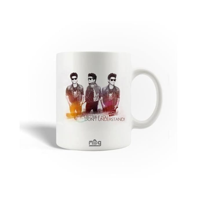 Mug en Céramique It's Better If You Don't Understand Extended play de Bruno Mars